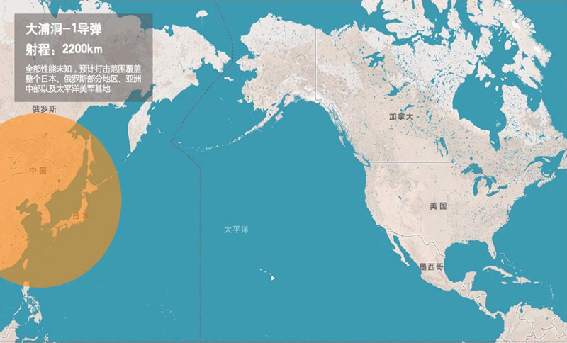 TAEPODONG-1 ֶ-1(do)  ̣2200km  ȫδ֪A(y)Ӌwձ_˹ֵ؅^(q)в̫ƽ܊